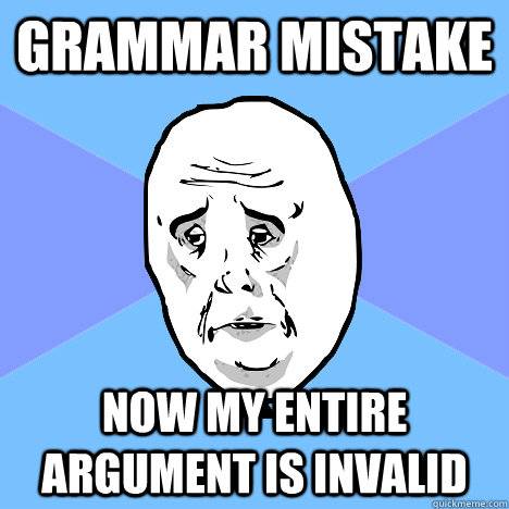 grammar mistake