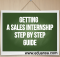 sales internship