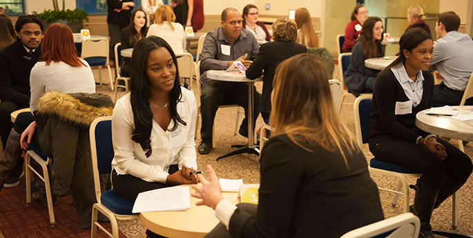 college students networking